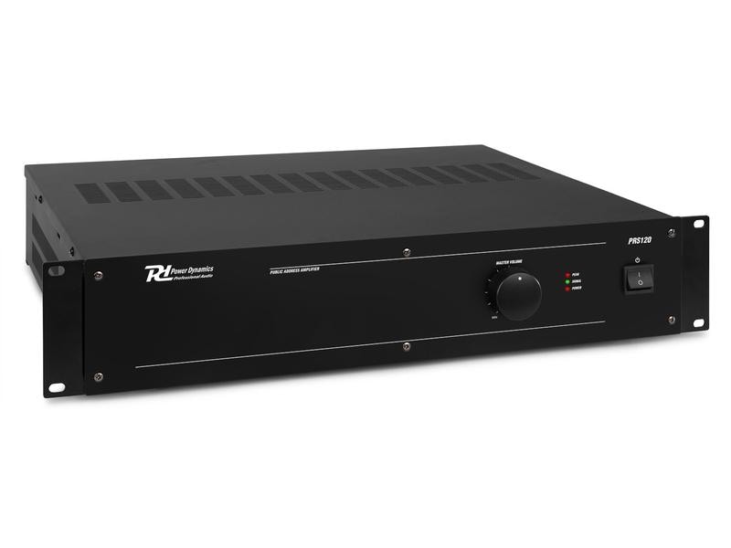 Power Dynamics Endstufe PRS120 100 V Zusatz-Endstufe für PRM-Serie, 120W