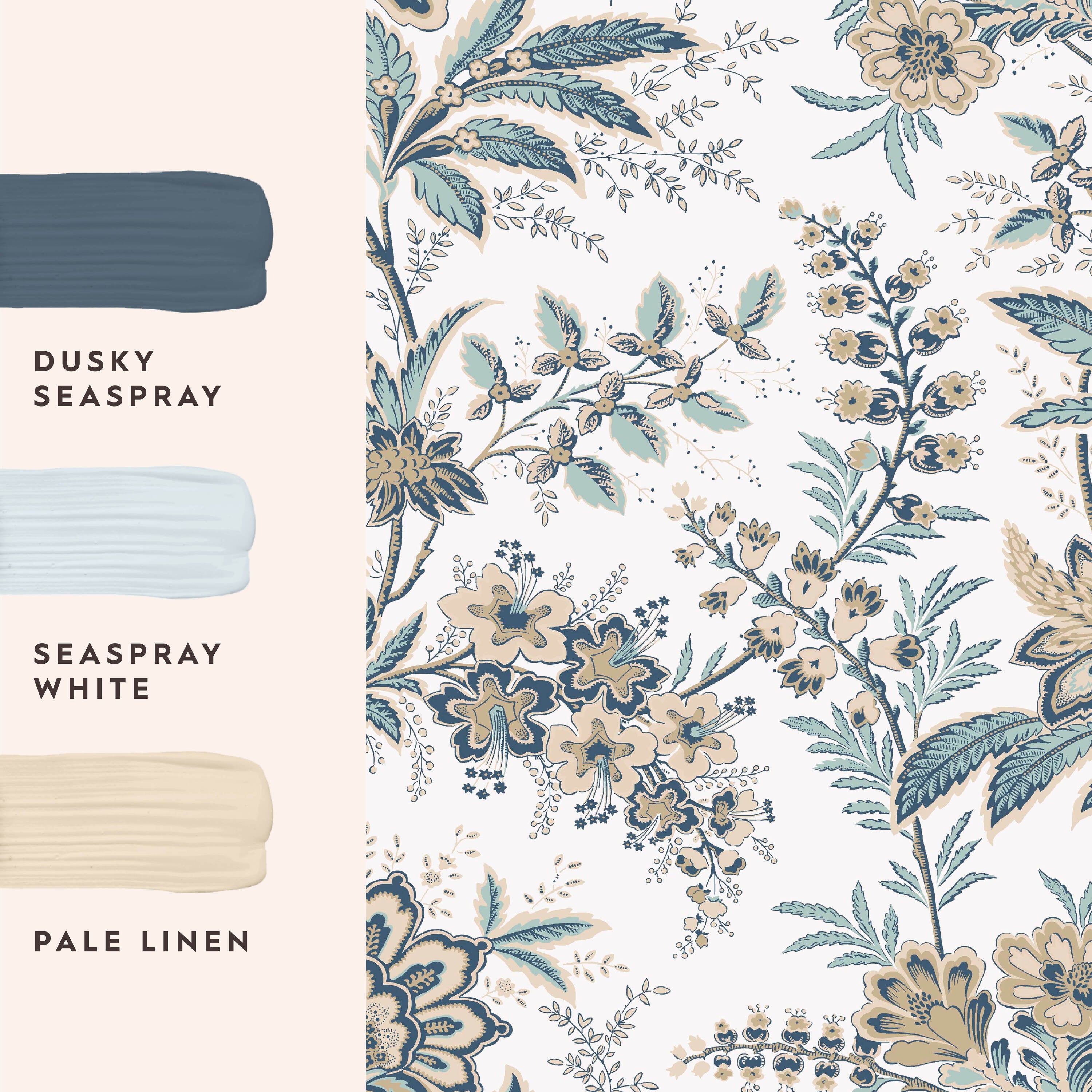 Laura Ashley - Vliesbehang - Marlbrook Pale Linen