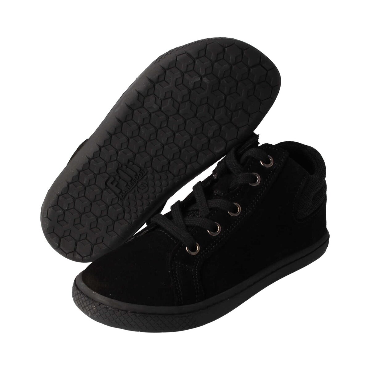 WL32051-0 black STAY-HAPPY velours textil laces zipper Weite/W