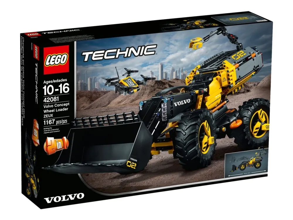 LEGO Technic 42081 - Volvo Concept Wheel Loader ZEUX