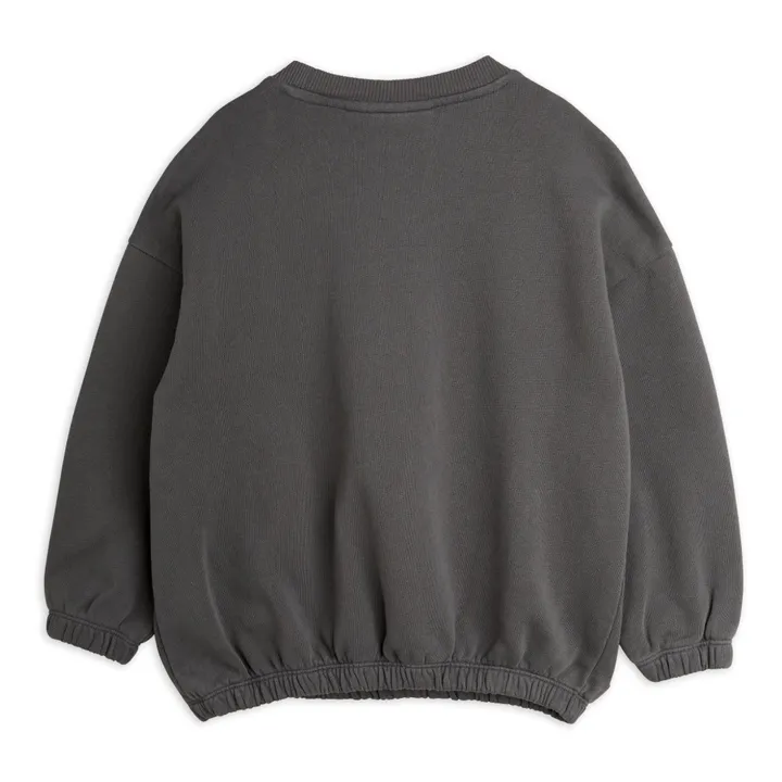 Mini Rodini Sweat Jogging Coton Bio | Gris anthracite
