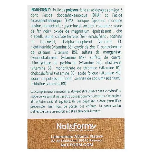 Nat & Form Complexo para Gravidez 90 cápsulas