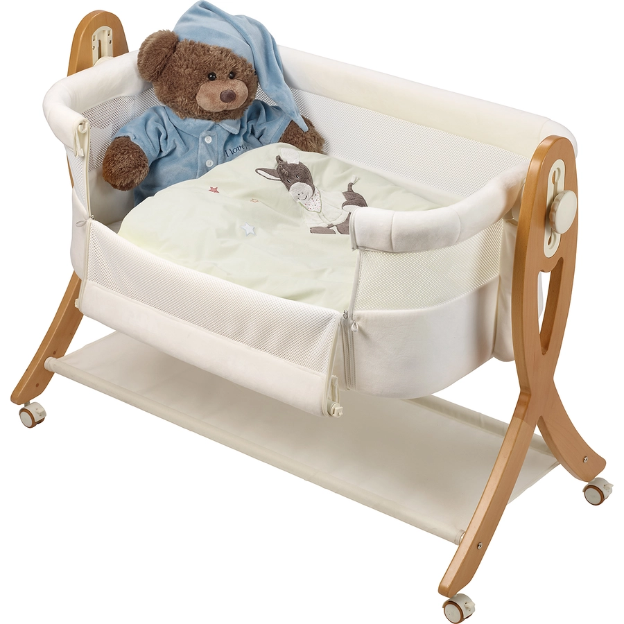 babyGO Beistellbett SidybySide creme