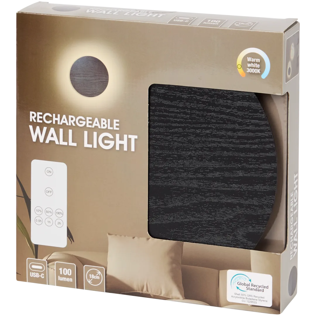 Applique murale rechargeable
