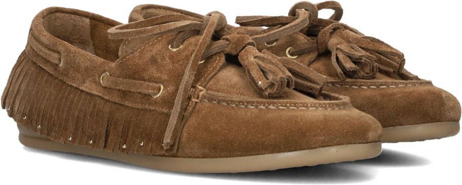 AYANA Mocassins Dames Ay2000 Maat: 37 Materiaal: Suède Kleur: Cognac