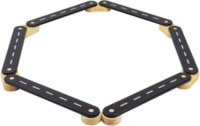 Meowbaby Balansebane 6 Deler, Svart
