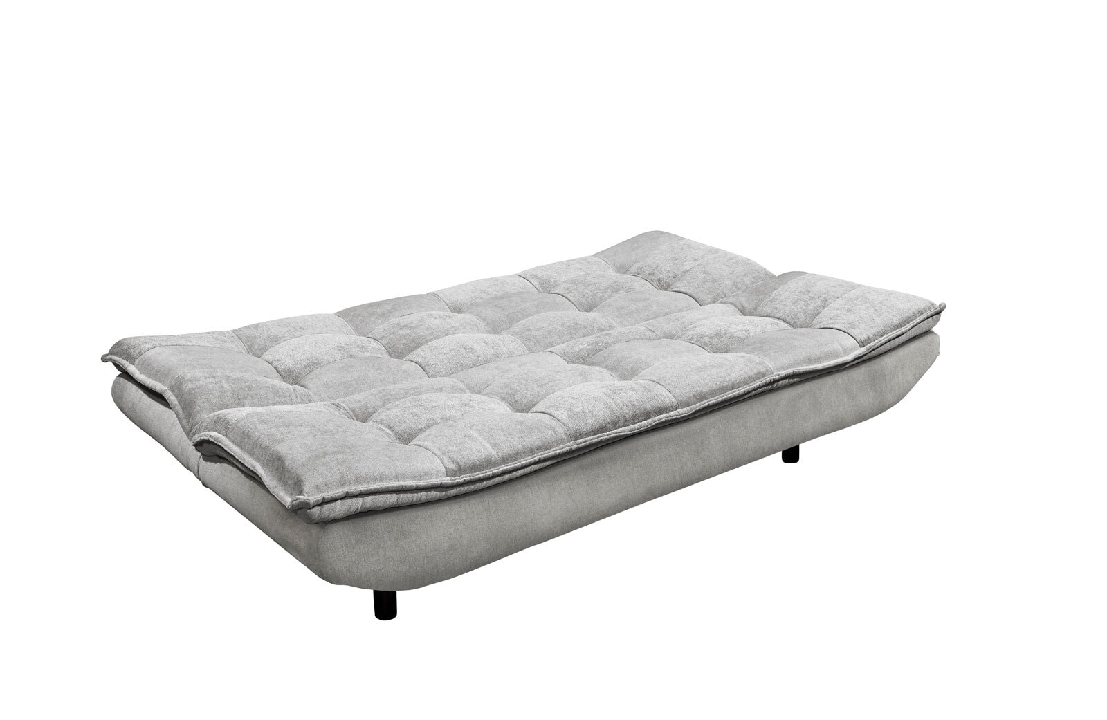 Schlafsofa Patch 2 188x90x89 cm silber