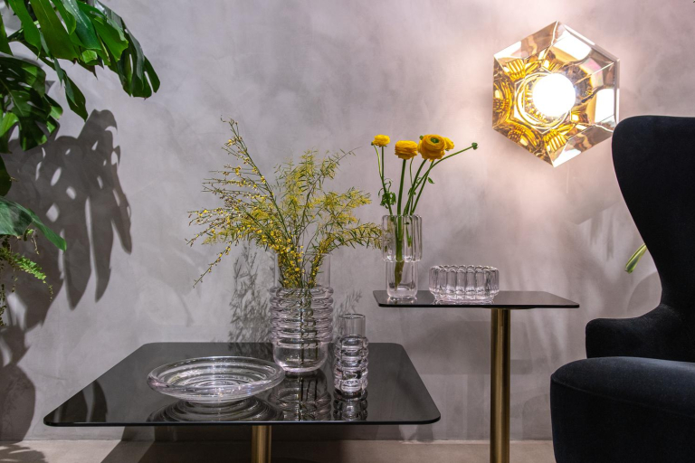 Tom Dixon Press vaas large transparant