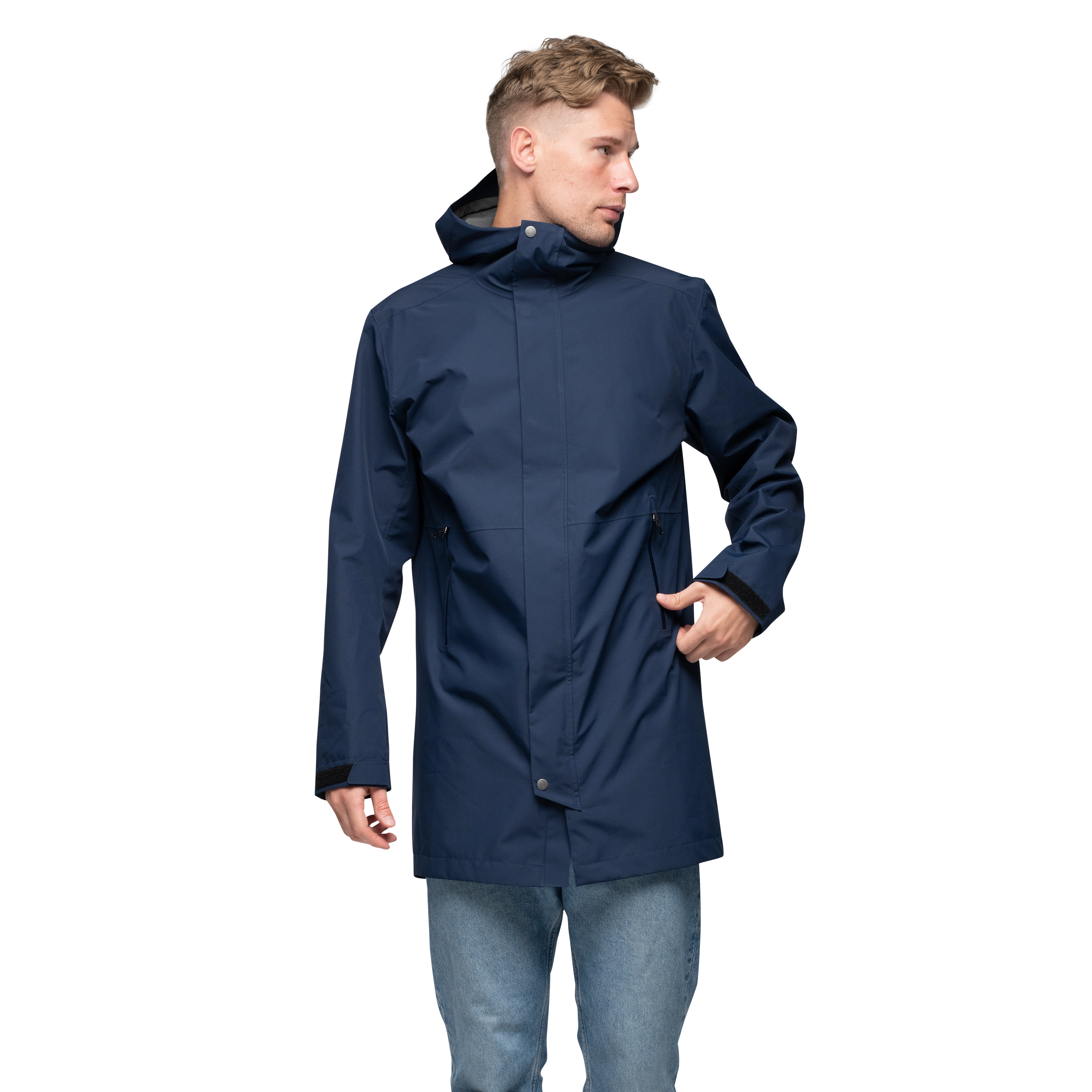 Urban 2L Shell Coat Men Navy Blue
