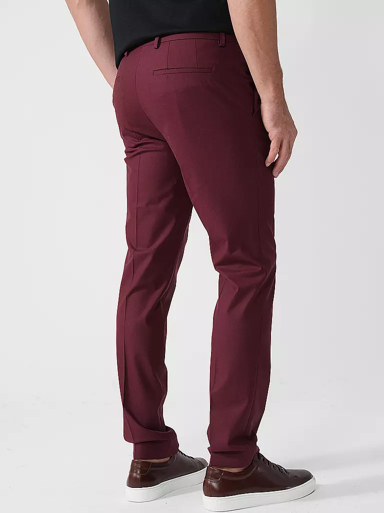 HUGO Anzughose XSlim Fit rot