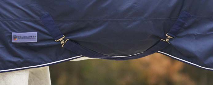 Waldhausen Economic - Regendekens - Paardendeken - Blauw - 125/175
