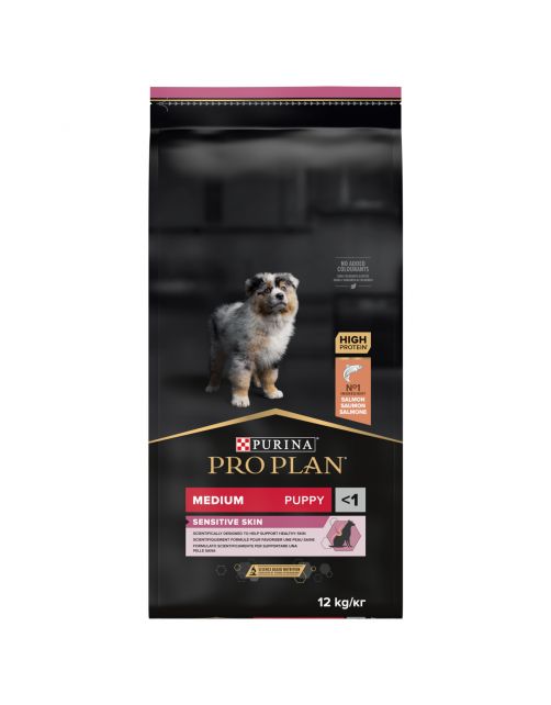 Pro Plan Dog Puppy Medium Breed Sensitive Zalm - Hondenvoer