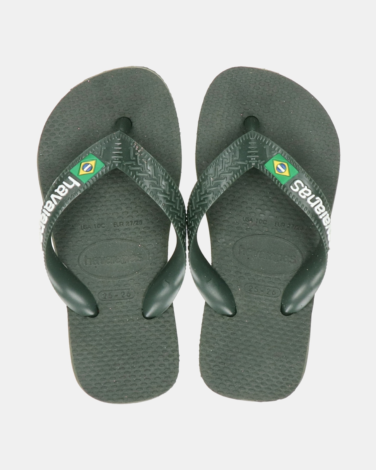 Havaianas Brasil Slippers  - groen