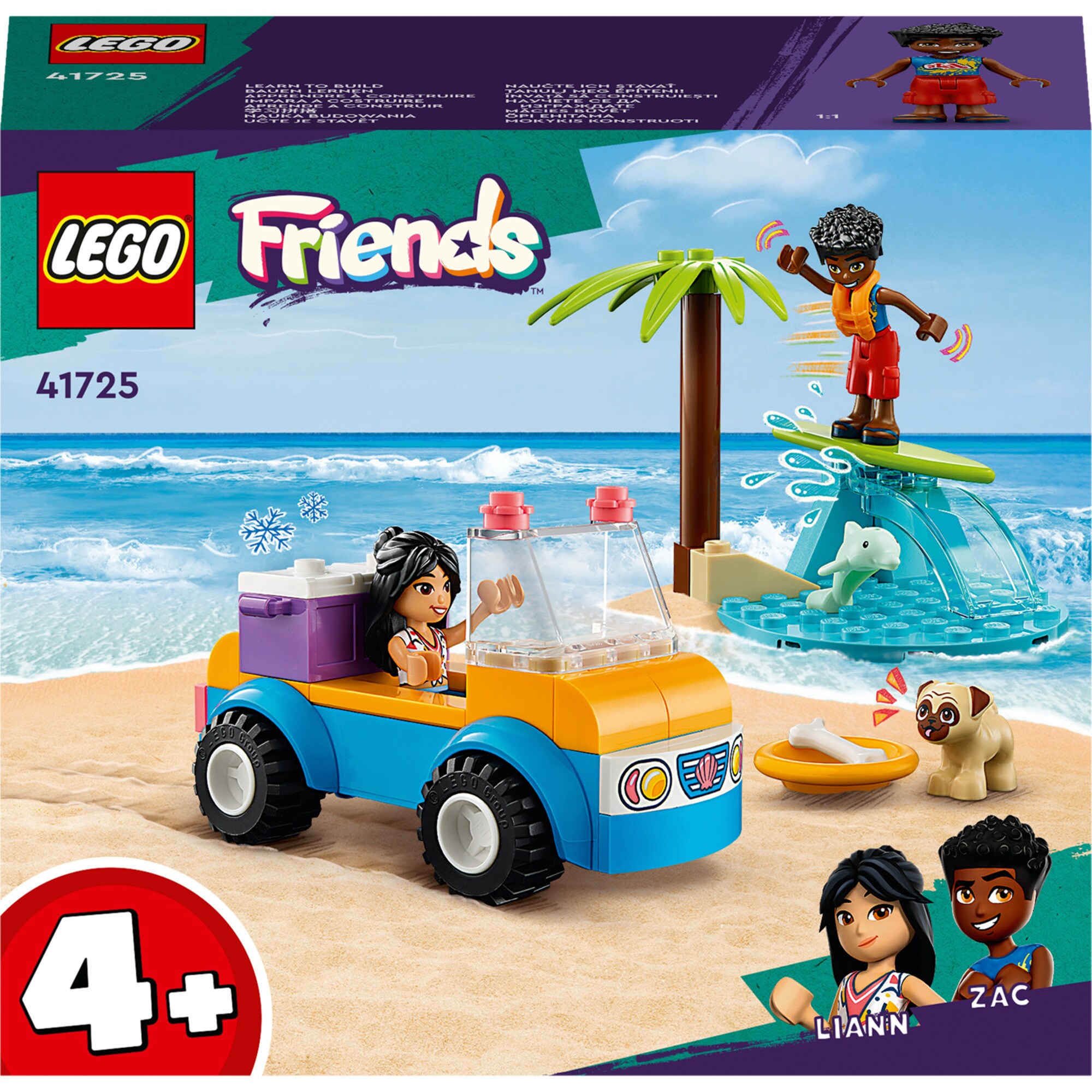 LEGO Konstruktionsspielzeug Friends Strandbuggy-Spaß