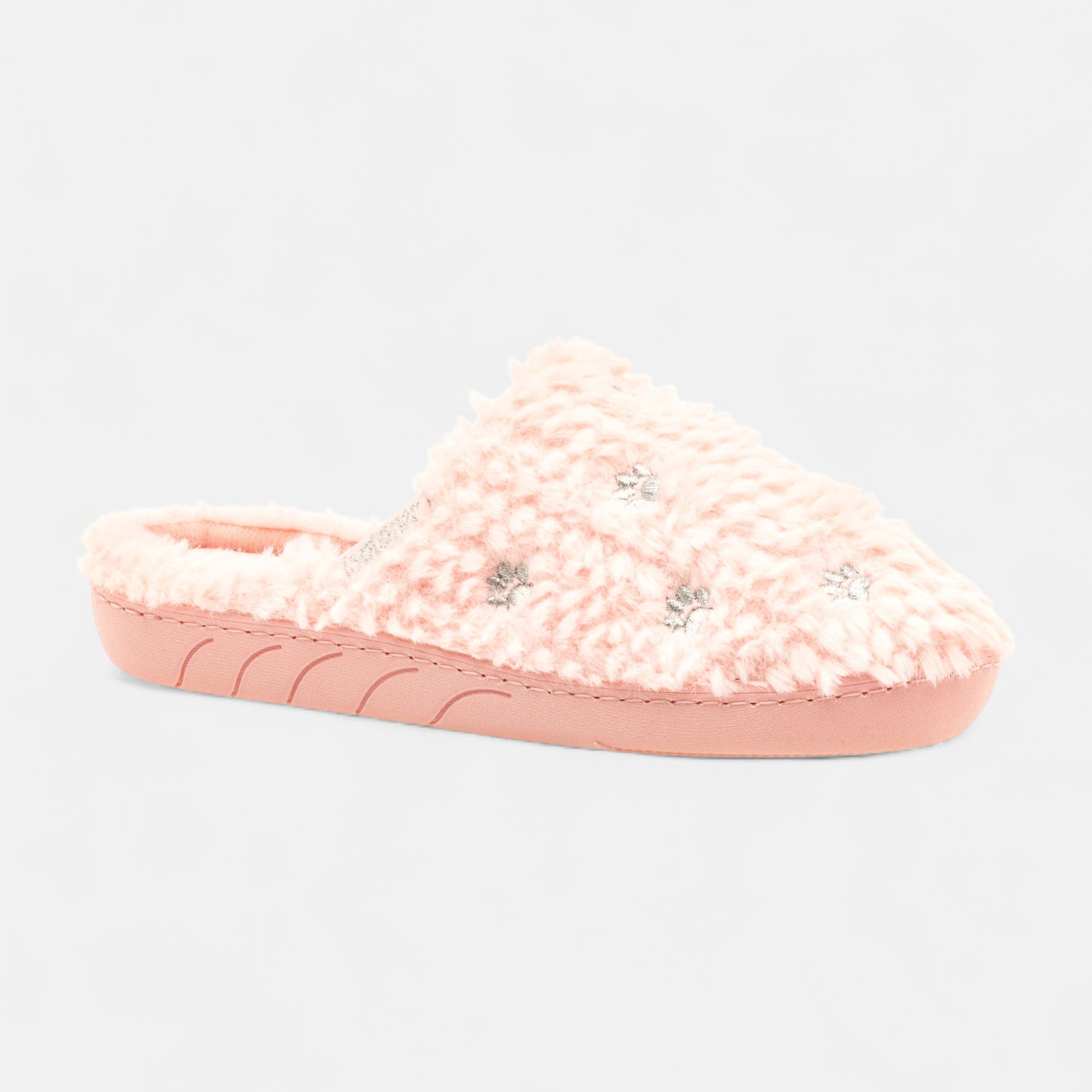 Pantoufles mules Fille rose