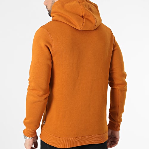 Sweat Capuche Camel Foncé