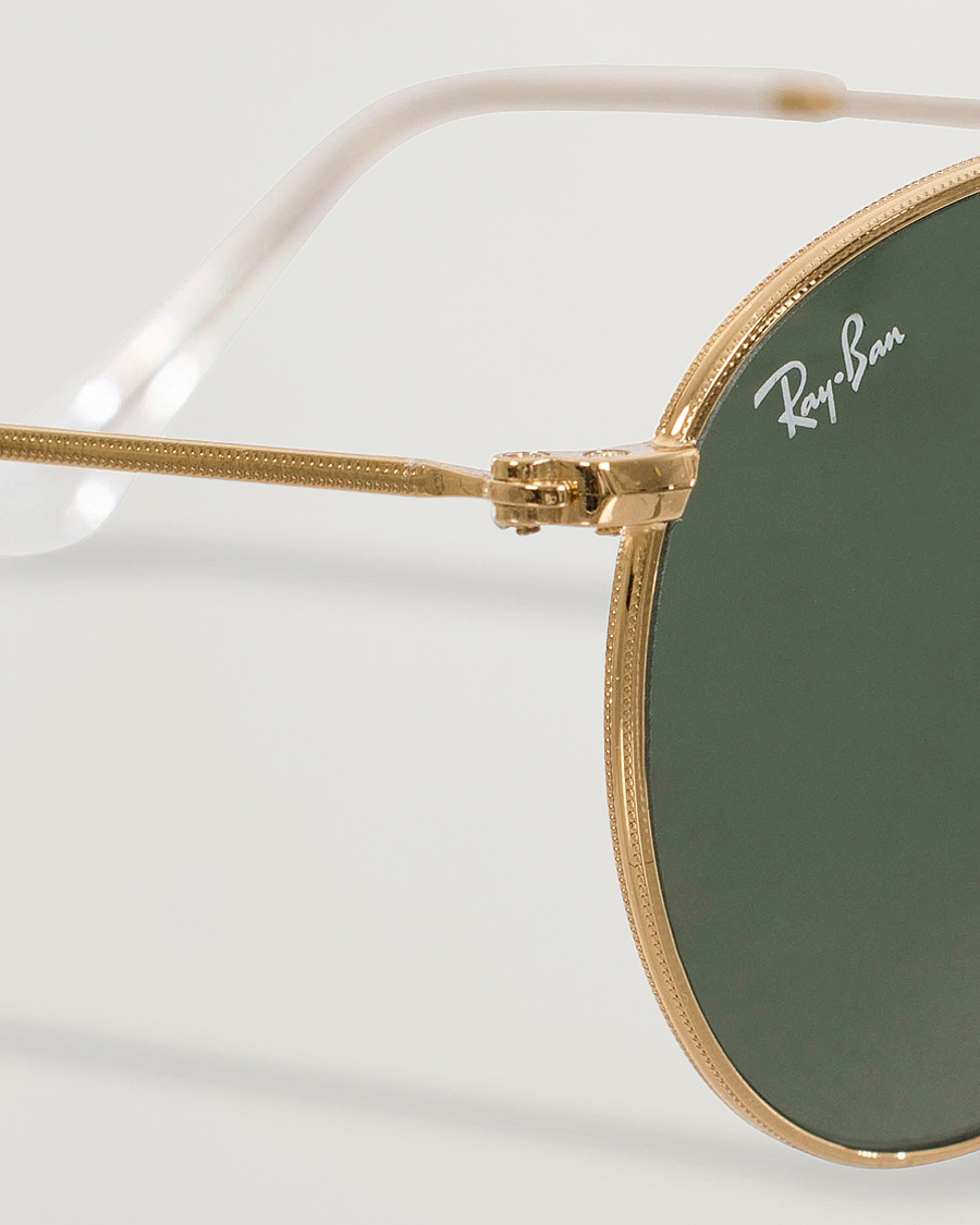 Ray-Ban RB3447 Metal Sunglasses Arista/Crystal Green