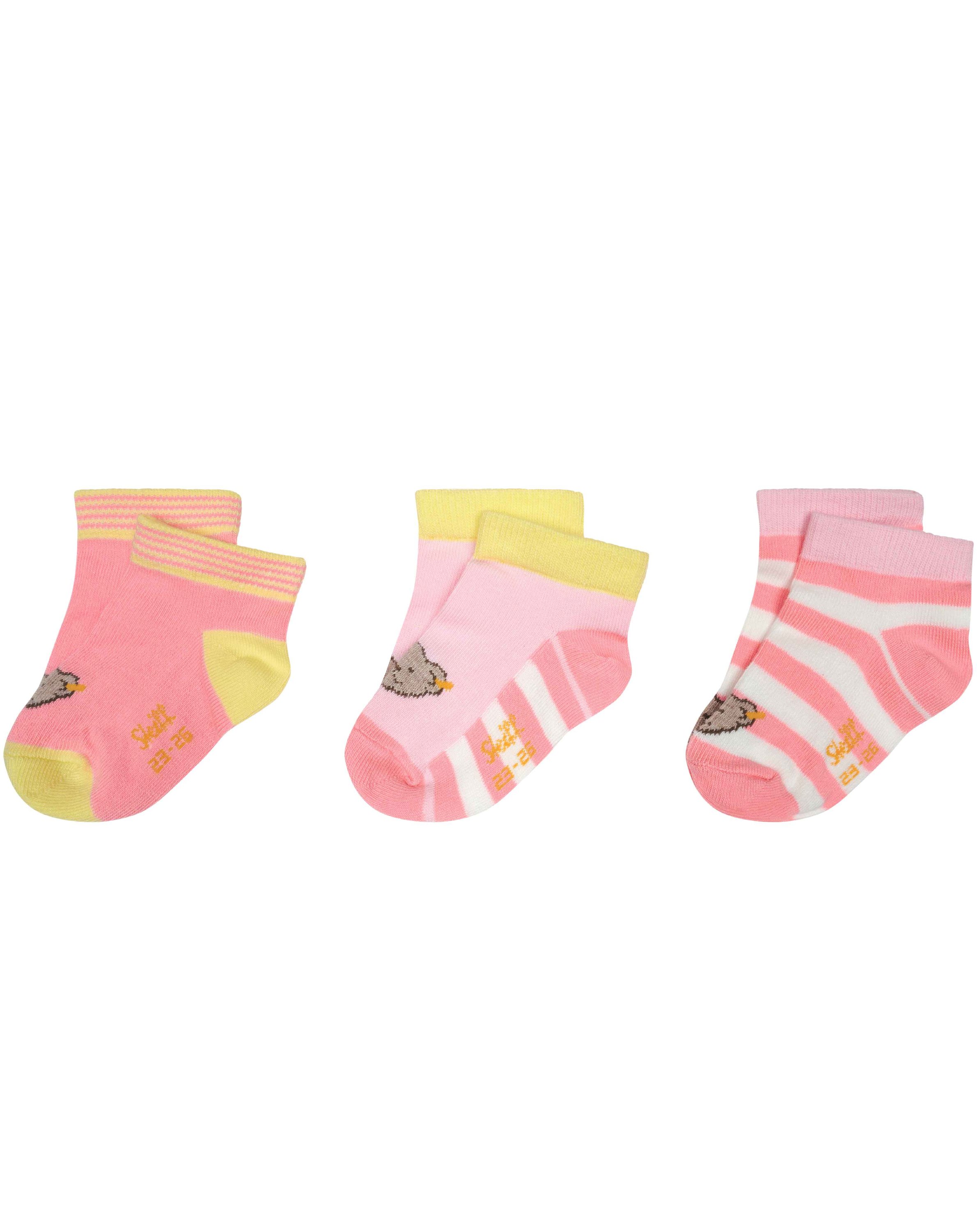 Socken IWONA 3er Pack in conch shell