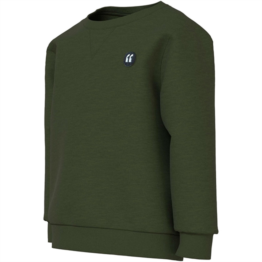 Rifle Green Vimo Sweatshirt Noos - Name It