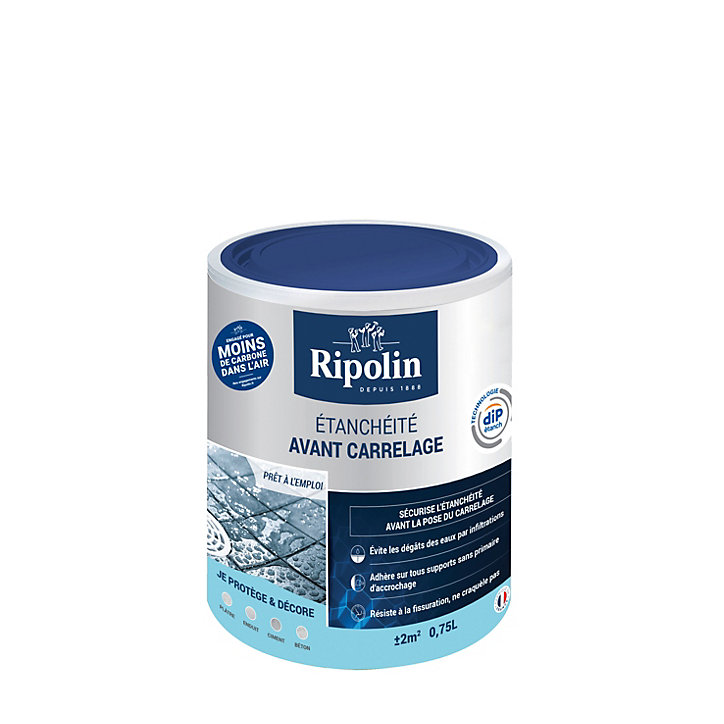 Etanchéité avant carrelage intérieur mat Ripolin 0,75L
