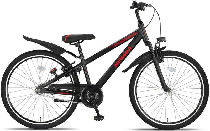 Altec Nevada - 26 Inch - Jongensfiets - Zwart - V Brakes