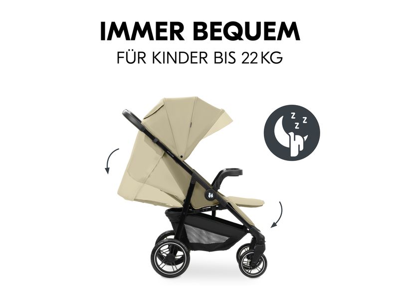 Hauck Buggy Shop N Care Olive Kinderwagen für die Stadt