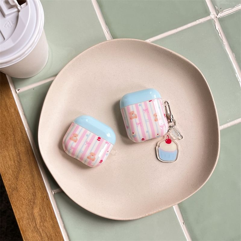 VanDi - Bear AirPods / Pro oortelefoonhoesje skin / charm / set