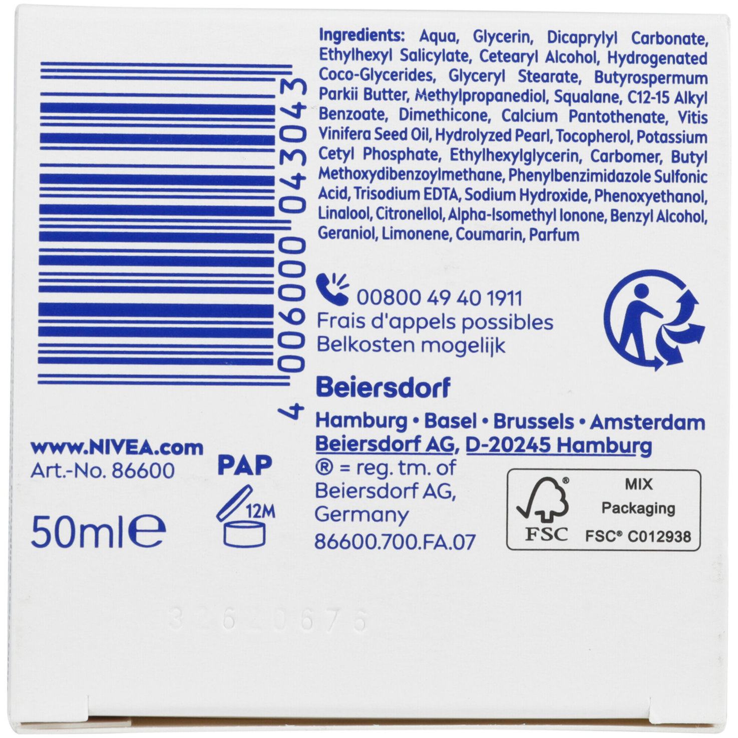 Nivea Vital Anti-Age aufbauende Tagescreme