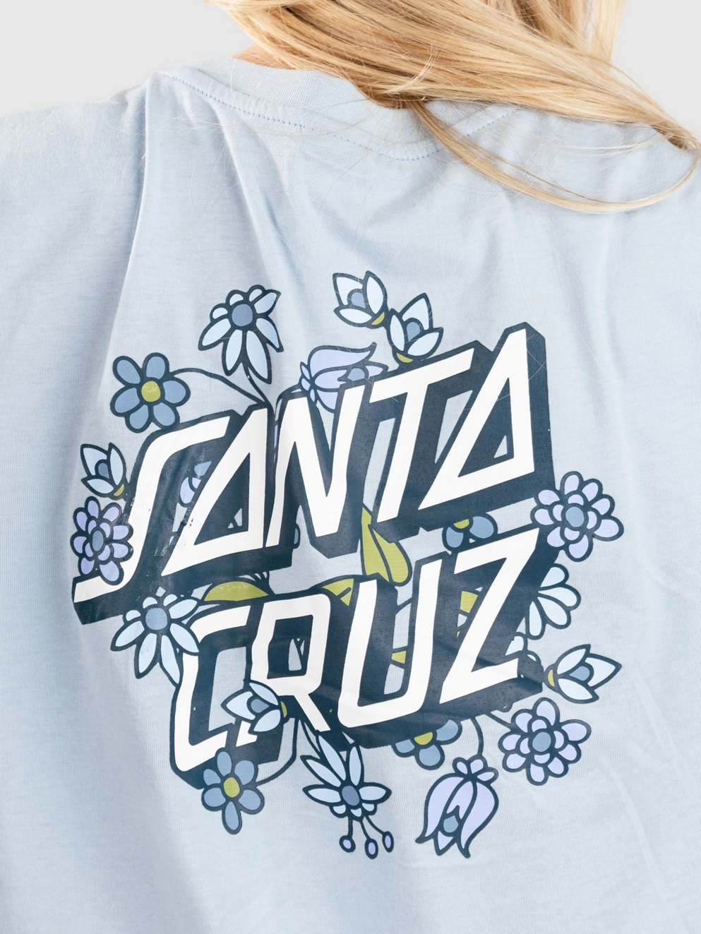 Santa Cruz Sage Dot T-Shirt fresh blue