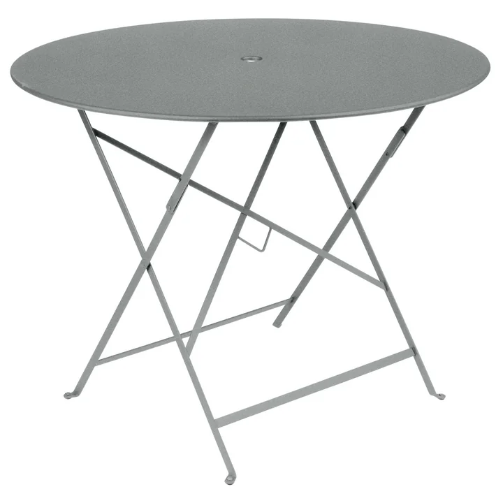 Fermob - Bistro Klapptisch, rund, Ø 96 cm, lapilligrau