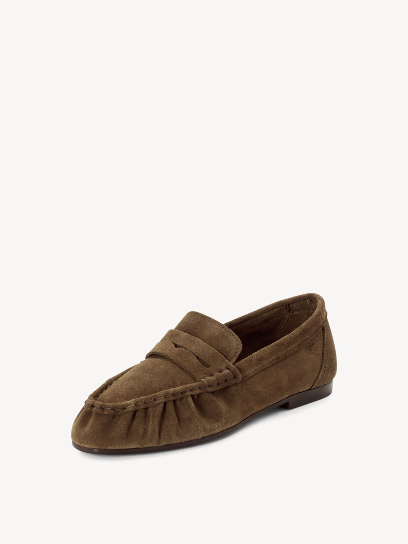 Leren Mocassin - groen
