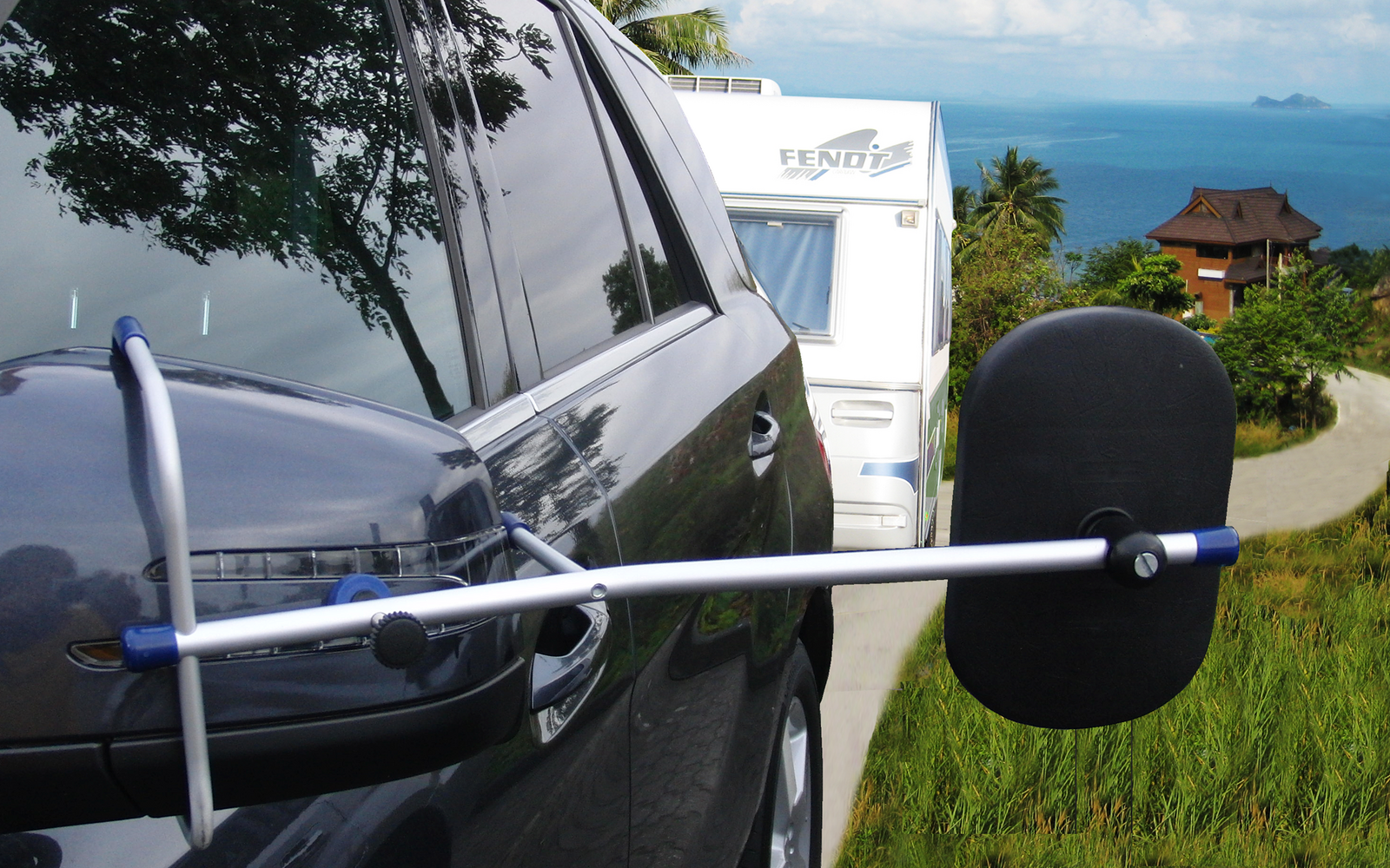 Oppi Caravanspiegel Spiegelhalter für Volkswagen Touran (ab 2015)