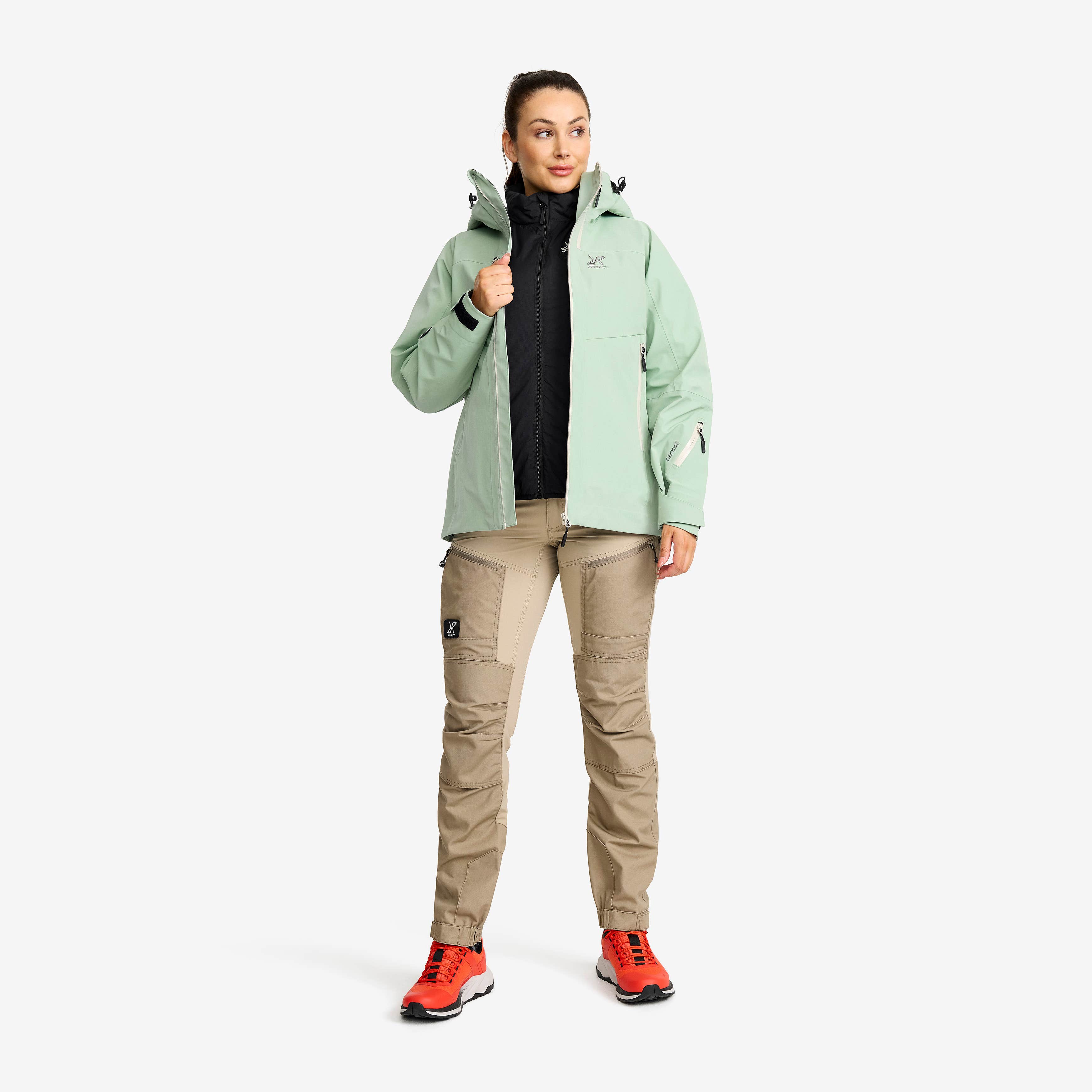 Flatter Insulated Jacket Dame Black