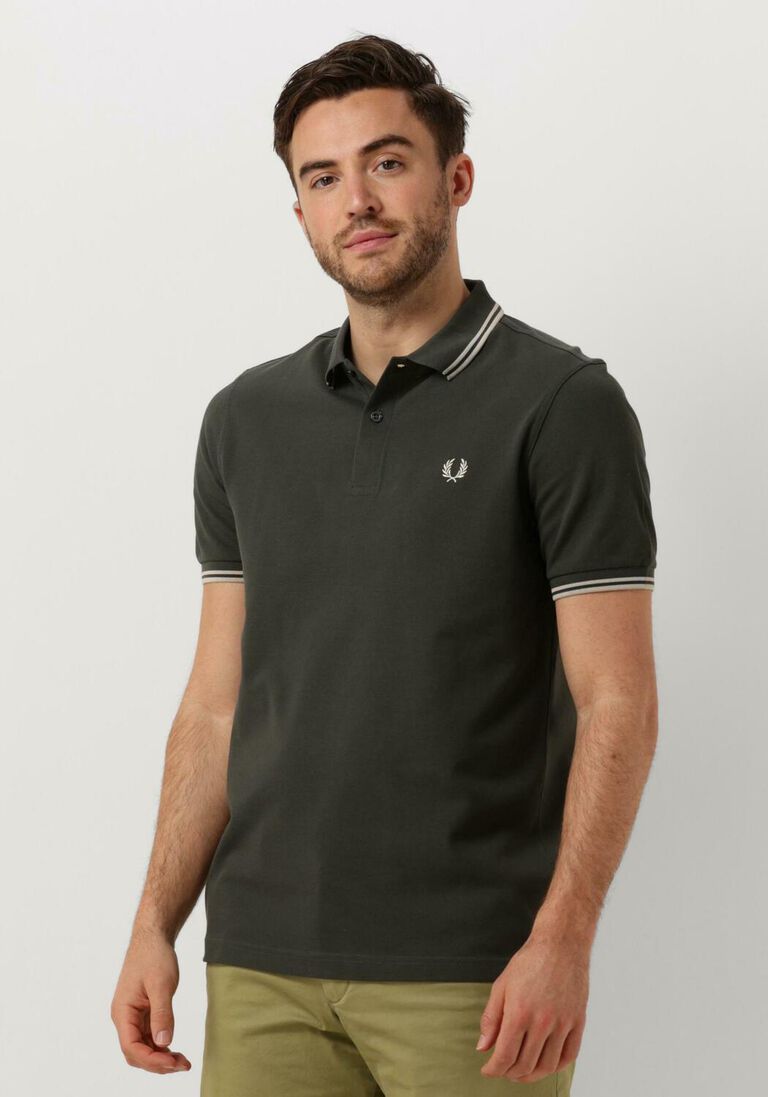 FRED PERRY groene fred perry polo the twin tipped fred perry shirt