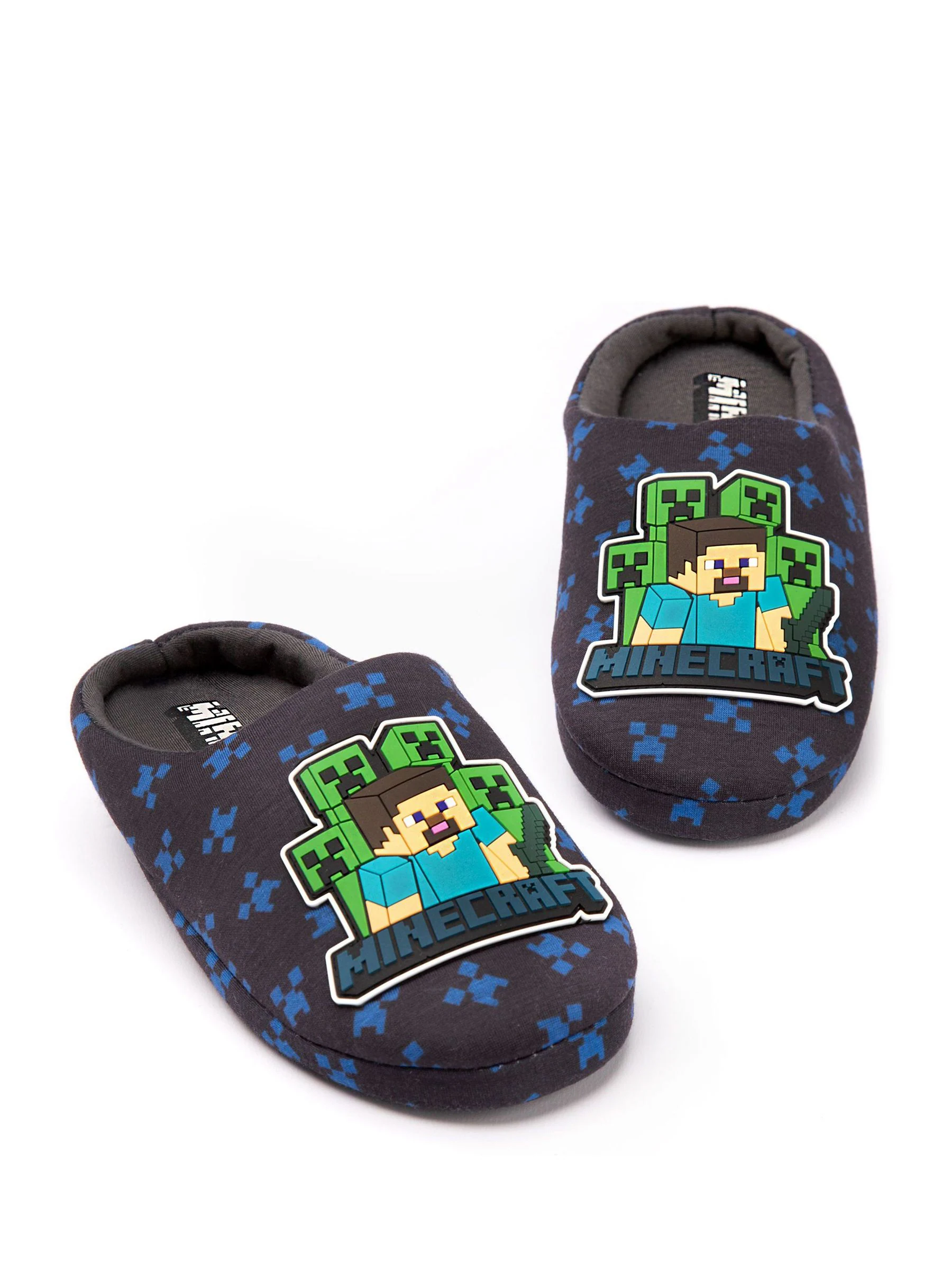 Vanilla Underground Boys Minecraft Slippers