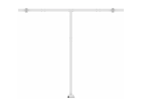 Auvent automatique capteur de vent et LED 300x250cm Jaune/blanc