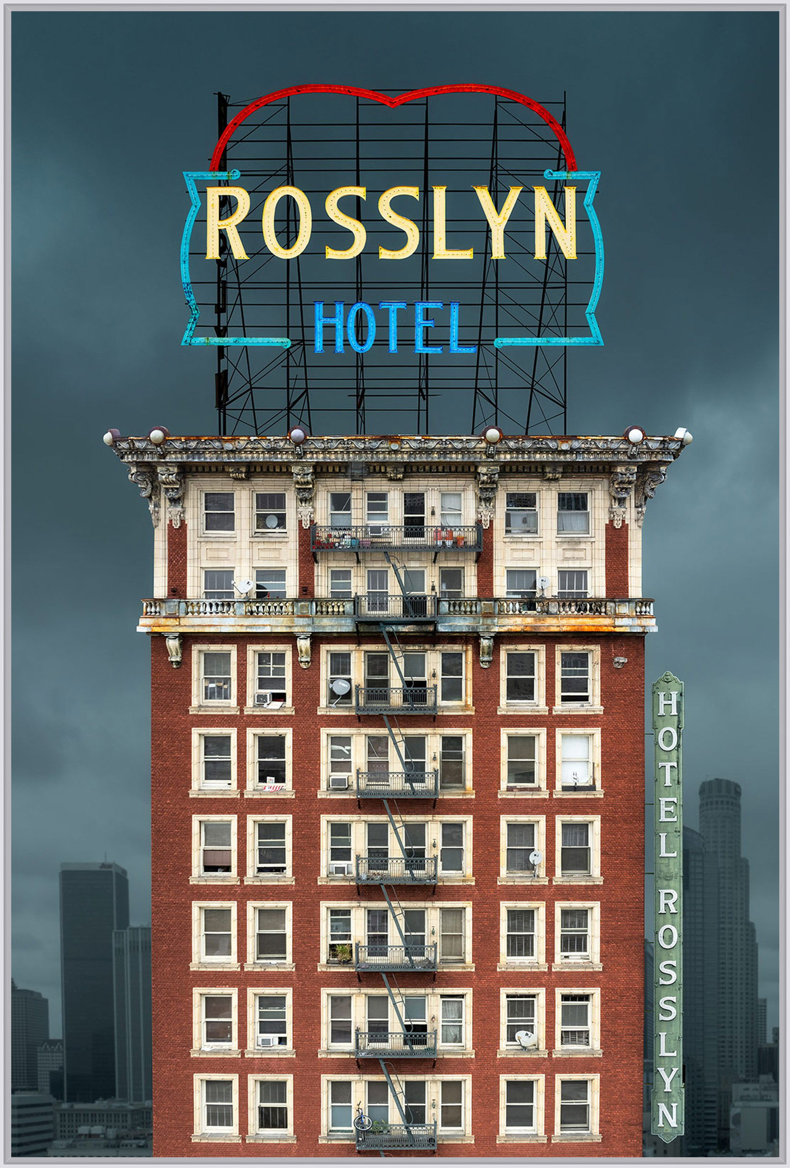 Rosslyn  Hotel Annex,  Los Angeles by Chris Hytha - Limited Edition. Edition of: 150. Signed.