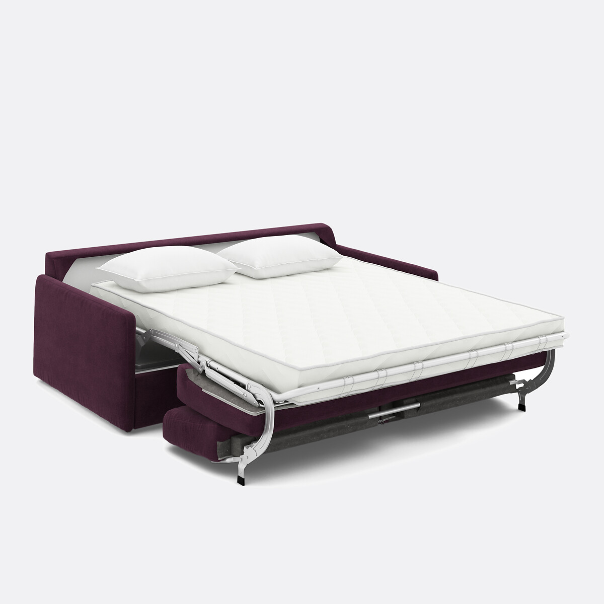 LA REDOUTE INTERIORS<br>Cama Fluweel, espuma Marta