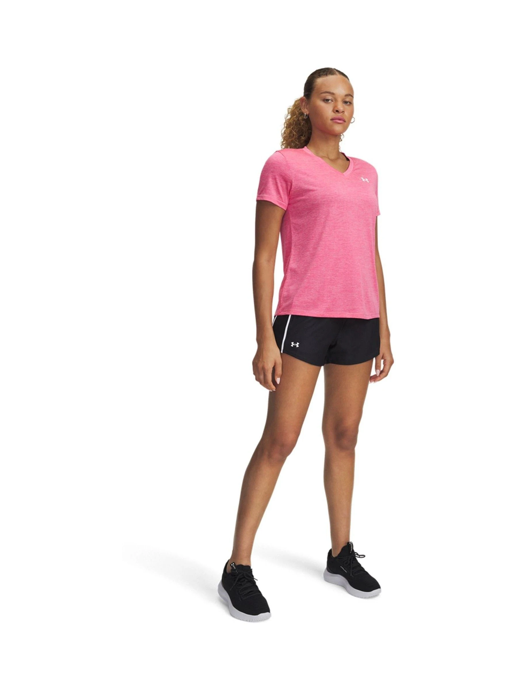 Donkerzwart - Under Armour Tech Play Up shorts