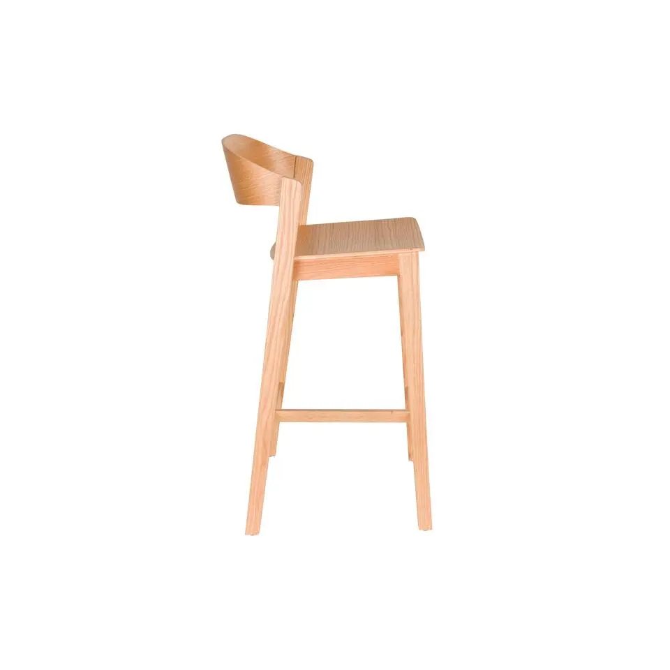 Housecraft Living Wooz Barkruk 65 cm Eikenhout Naturel