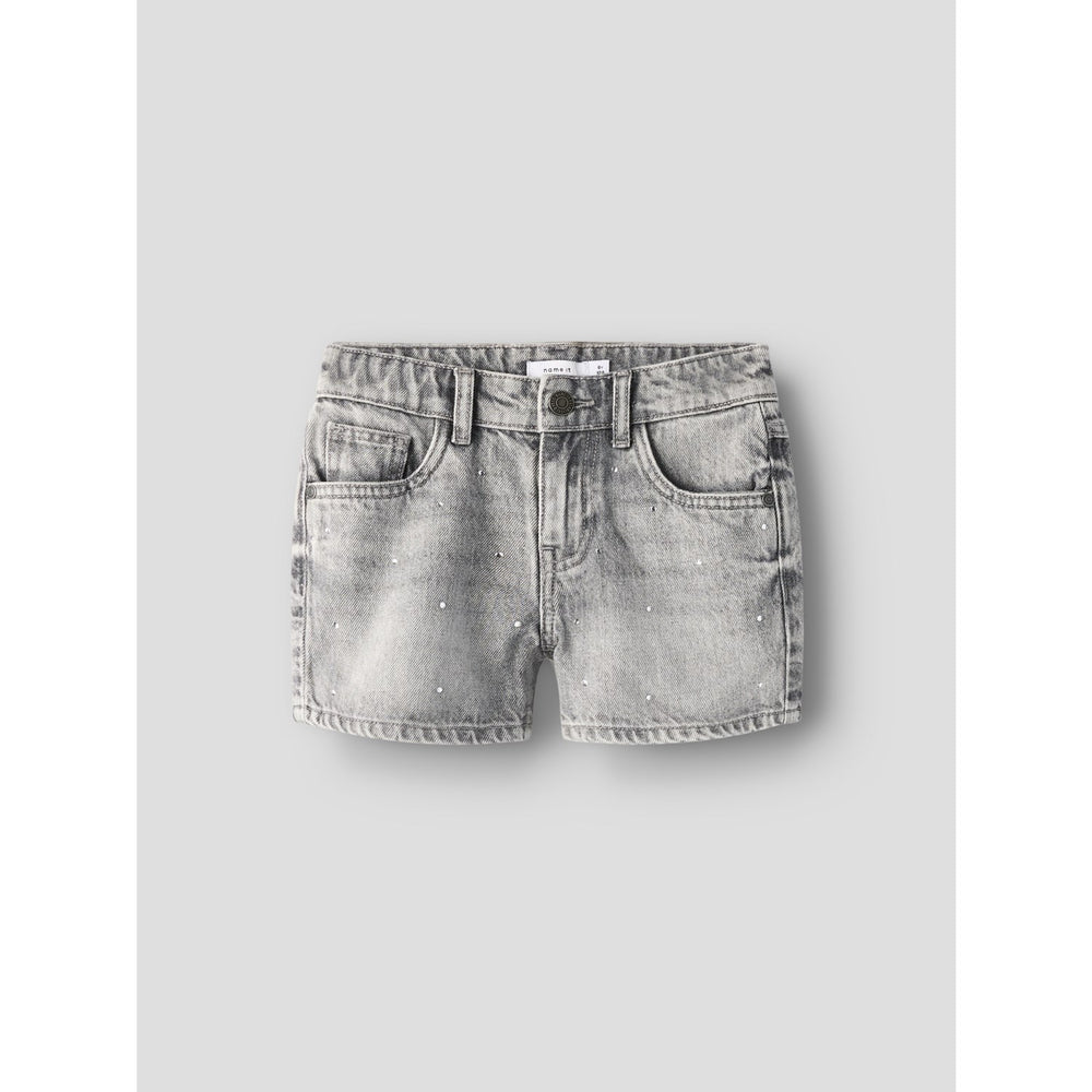 Køb Name It Light Grey Denim Nkfrose Rhine Dnm Shorts 6042-Ac Noos