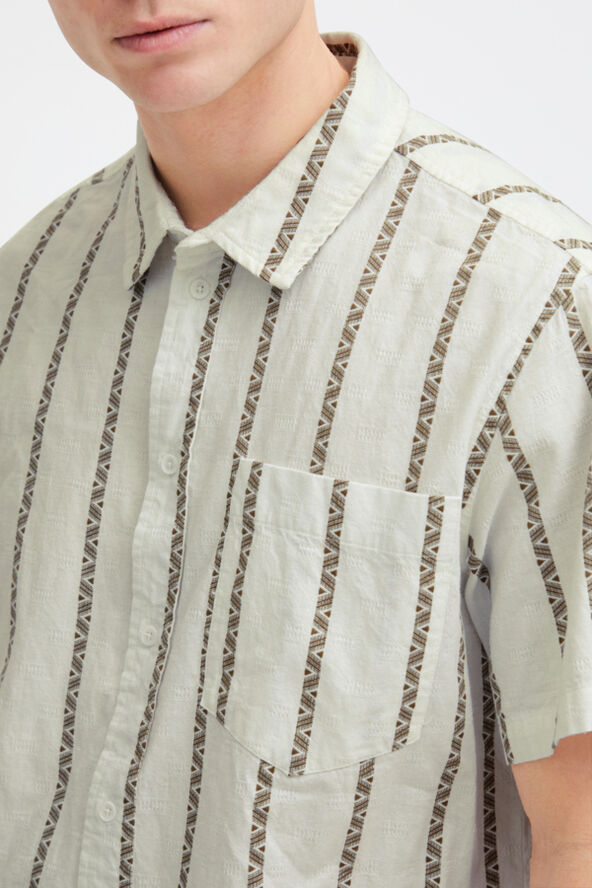 !Solid SDLin Stripe Off white