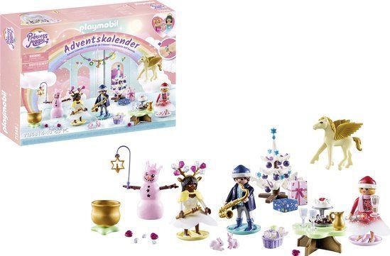 Playmobil - Adventkalender Kerst - Regenboog - Bouwspel - Inclusief Figuren