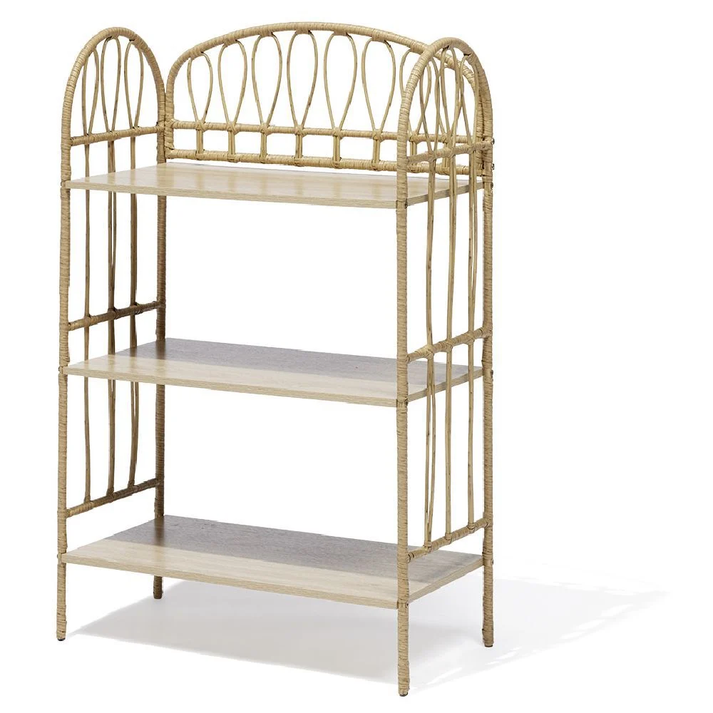 Étagère enfant vintage naturel - L63xP30xH95 cm