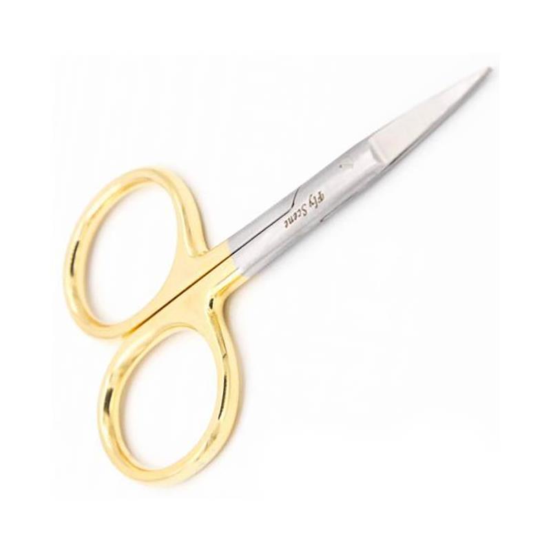 Ciseaux Fly Scene Gold Plated All Purpose Scissor Straight