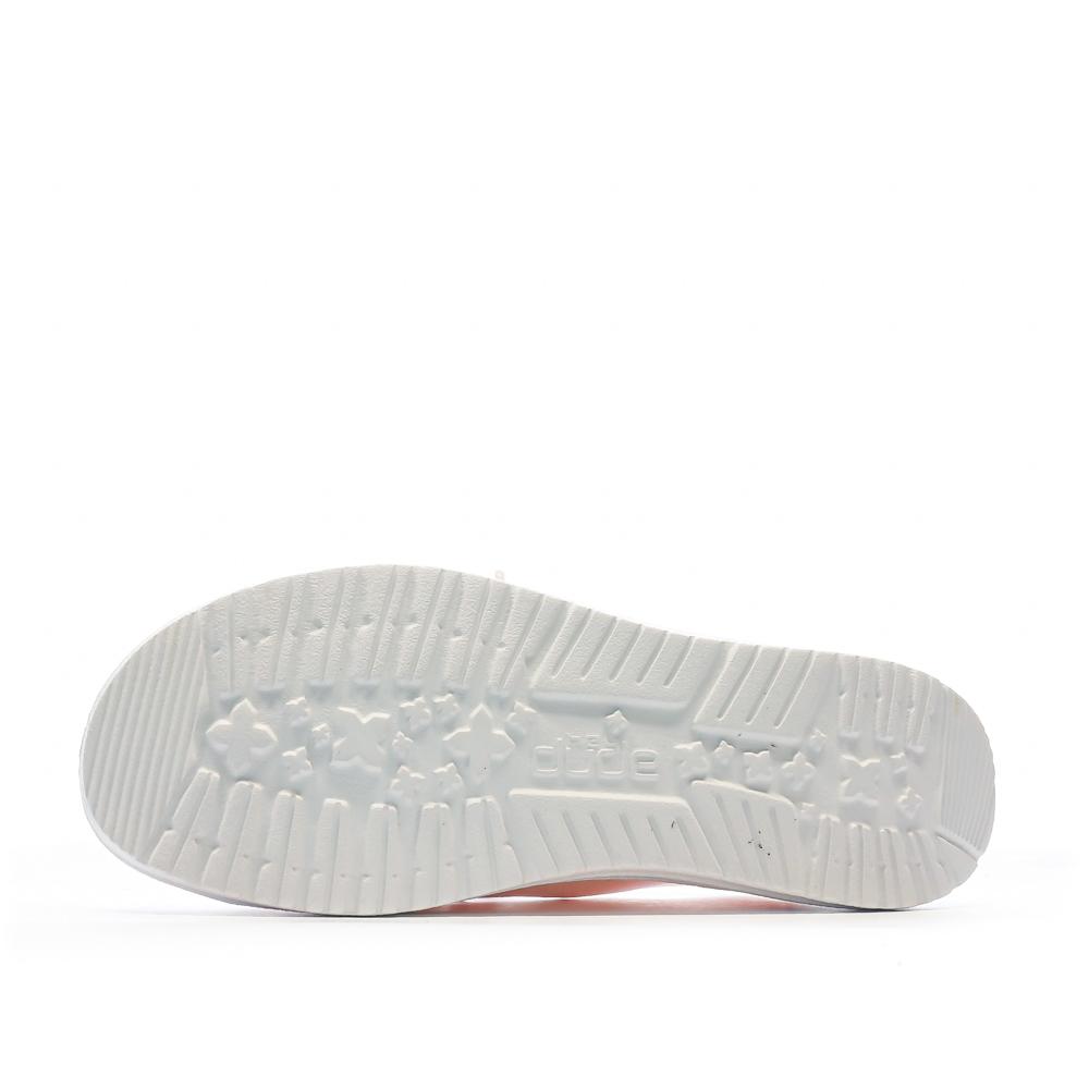 Hey Dude Chaussures Rose Femme Hey Dude Wendy Slub Canvas