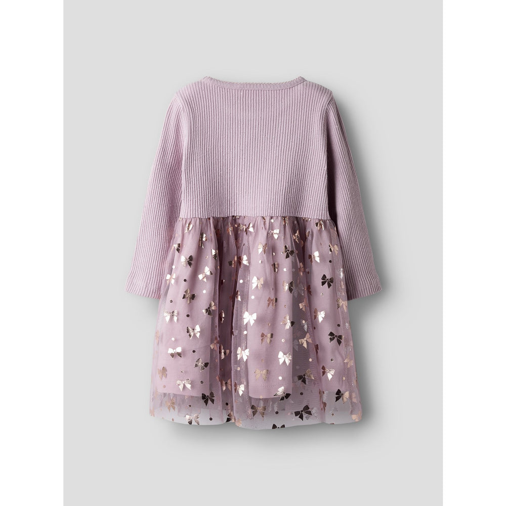 Køb Name It Keepsake Lilac Nmfrosally Ls Dress