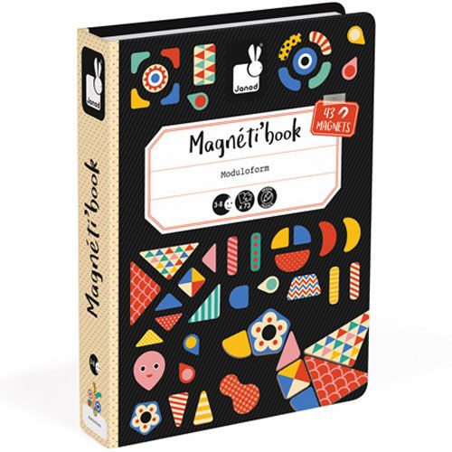 Janod magneetboek tangram - 43st