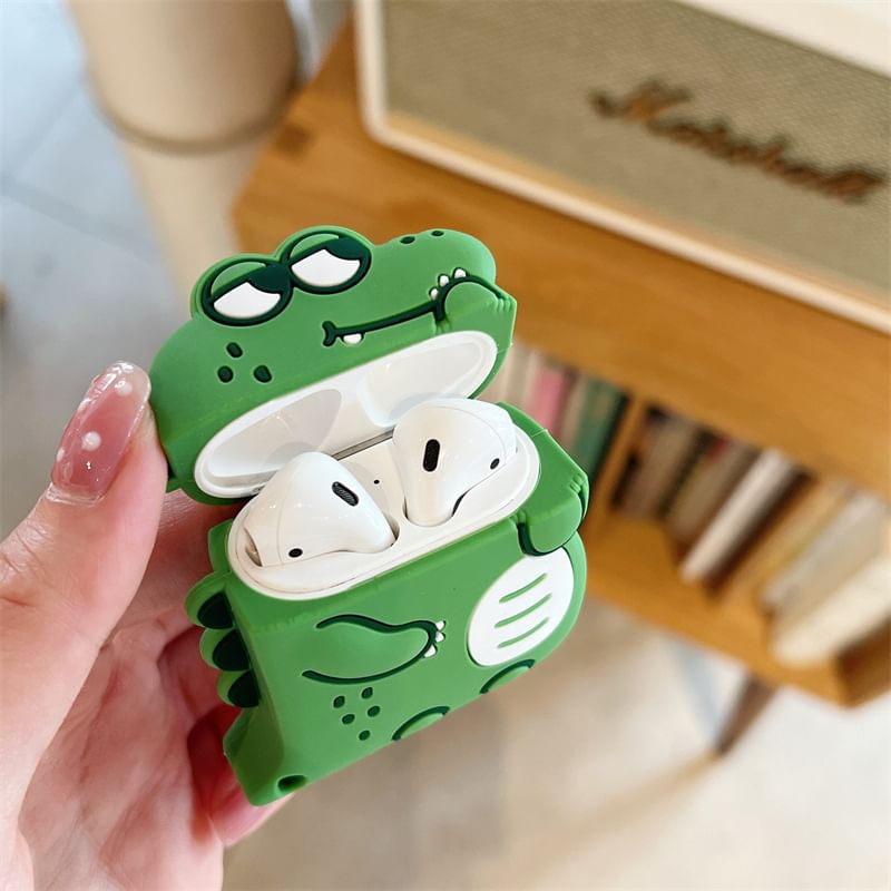 Capritz - Krokodillenleer AirPods / Pro-oortelefoonhoesje
