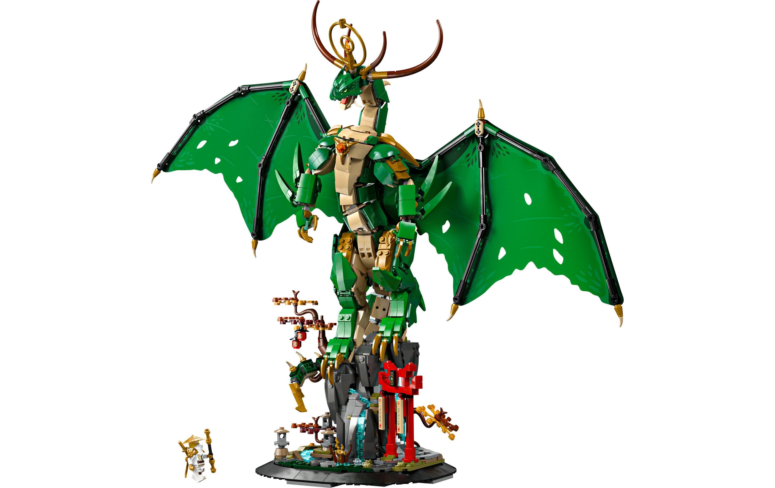 Ninjago Der Wächterdrache 71847<br>Modell eines Drachen